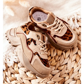 FR1 Dječje sportske cipele Tenisice Bež-smeđa Nila 1