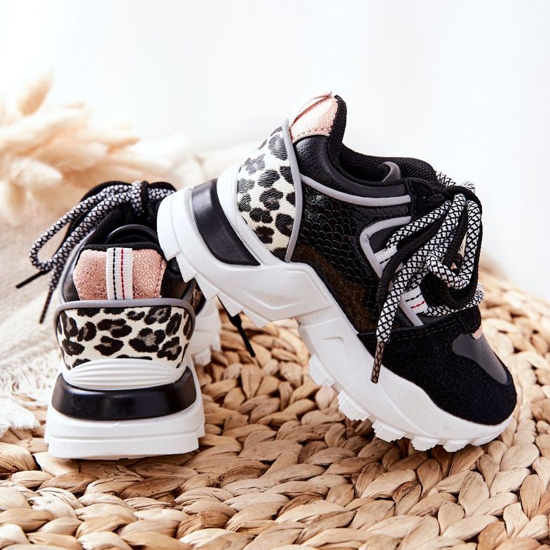 FR1 Dječje sportske cipele Tenisice crne Rommie crno raznobojna 2