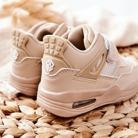 FR1 Dječje kožne sportske cipele Bež Marisa bijela 1