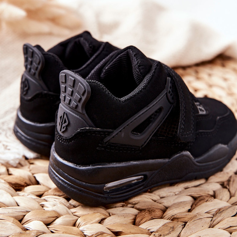 FR1 Dječje kožne sportske cipele Crna Marisa crno 1