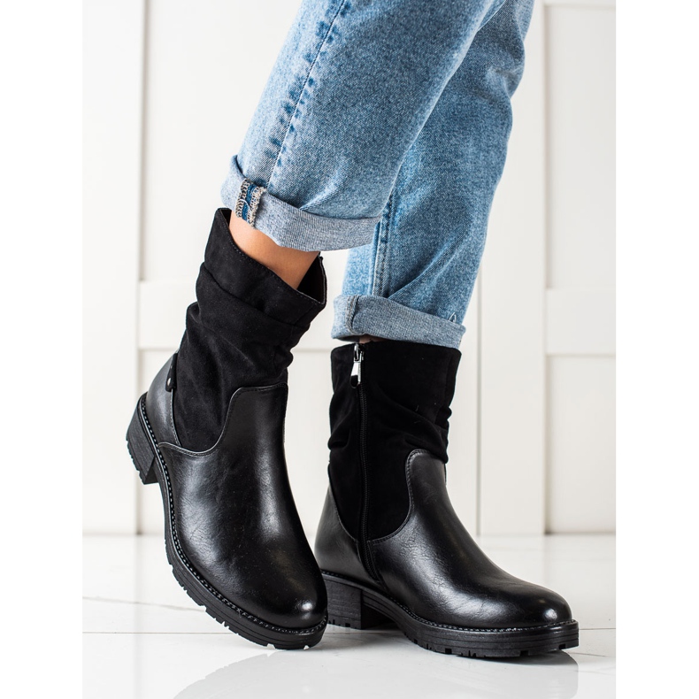 W. Potocki Casual Potocki radne čizme crna 1