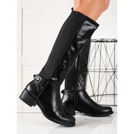 Small Swan Klasične čizme s izolacijom crno 2