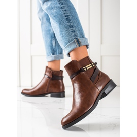 W. Potocki Elegantne smeđe čizme Potocki smeđa 2