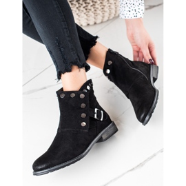 W. Potocki Čizme od antilopa s ukrasima od Potockog crna 1