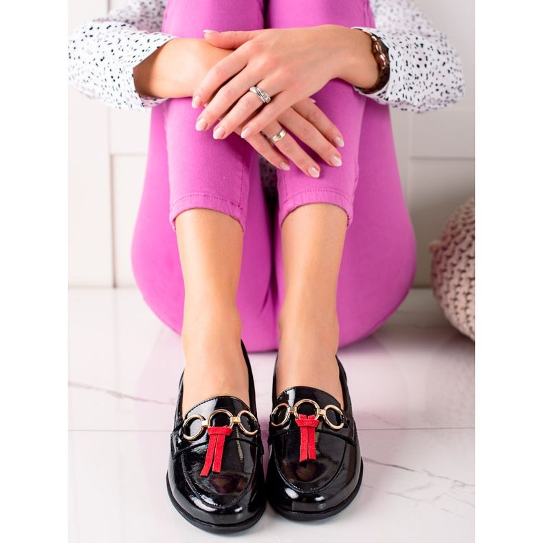 Filippo Lakirane kožne cipele crna 2