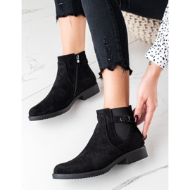 J. Star Klasične tople čizme crna 1