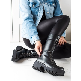 Ženske čizme Big Star II274115 crna 2