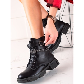 Goodin Klasične torbe s lancem crno 2