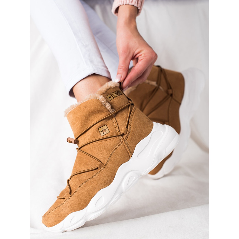 Ženske čizme za snijeg Big Star II274266 smeđa 2