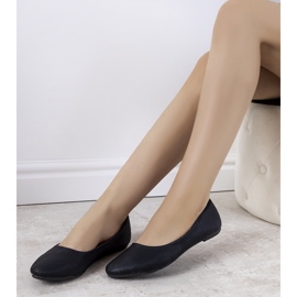 Crne balerine od eko-antilopa iz Silme crno 2