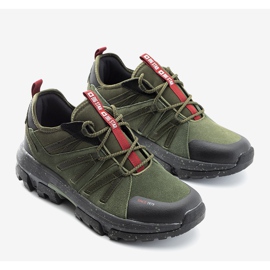 Zelene Gisberto muške cipele za treking Big Star zelena 1