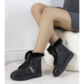 Bernal crne zimske tenisice crno 1