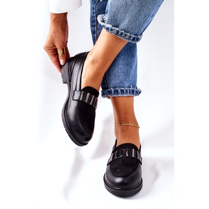 S.Barski Ženske crne cipele iz Montiusa crna 4