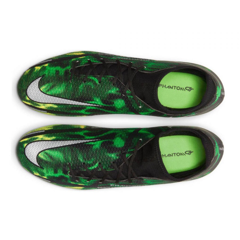 Nike Phantom GT2 Academy Df Sw Mg M DM0719-003 nogometne cipele višebojan zelena 2