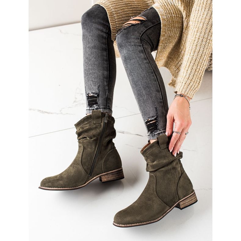 Evento Modne zelene kaubojke zelena 1