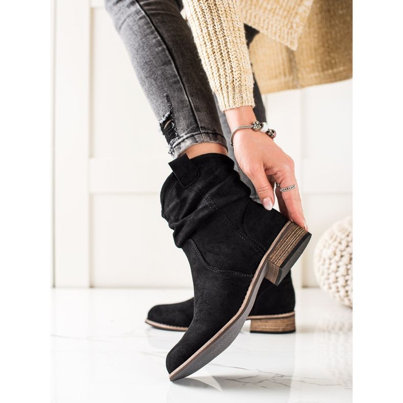 Evento Modne crne kaubojke crno 2