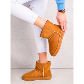 Ženske čizme za snijeg Big Star II274441 smeđa 2