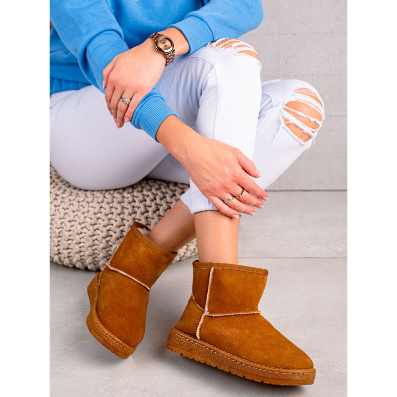 Ženske čizme za snijeg Big Star II274441 smeđa 1