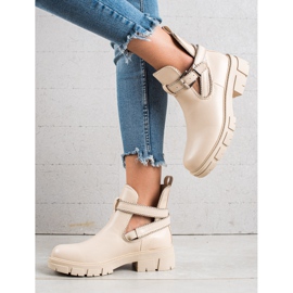 Bestelle Modni radnici navlačenja bež 1