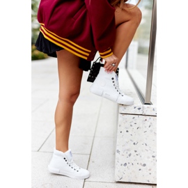 Ženske tenisice Big Star II274156 Bijele izolirane bijela 1