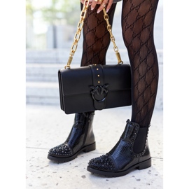 Crne čizme Monah Jodhpur sa mlaznicama crna 1