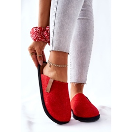 Big Star Ženske kućne papuče Panto Fino II267002 Crveno-smeđa 1