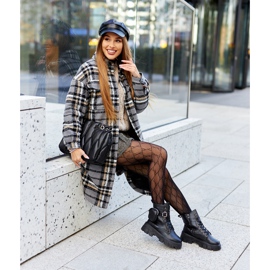 Čizme radnici s bubrezima Black Olenisse crno 2