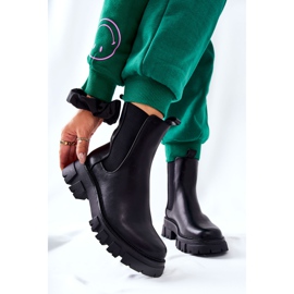 Crne čizme Hallam Black Jodhpur crna 1