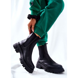 Crne čizme Hallam Black Jodhpur crna 2