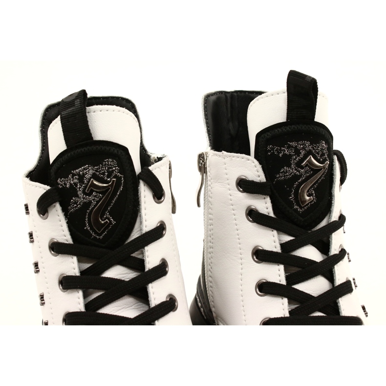 Bijele izolirane čizme Filippo DBT3063 / 21 WH bijela 8