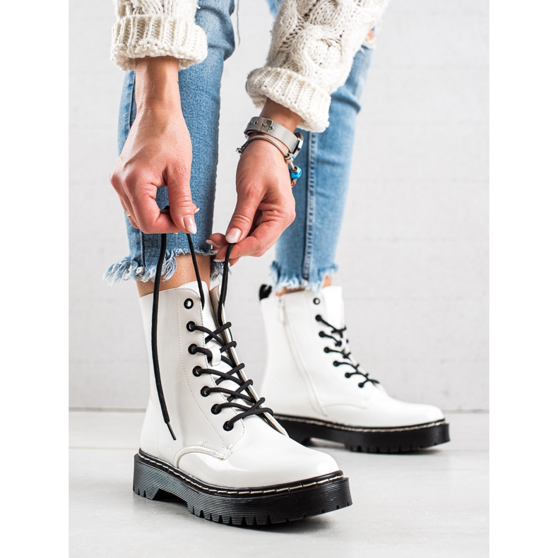 Vinceza Elegantni, topli Trappers bijela 2