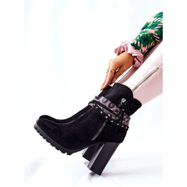 PG1 Antilop čizme na visokom stupu crne besis crna 2