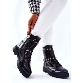 PG1 Crne Nephele tople čizme Radničke s čapovima crno 2