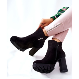 PG1 Crne Lagerlla antilop čizme na stupu crna 1