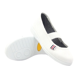 Djevojačke papuče Češka Befado 274X013 bijela 3