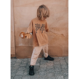 PA1 Dječje visoko izolirane sportske cipele Black Clafi crna 1