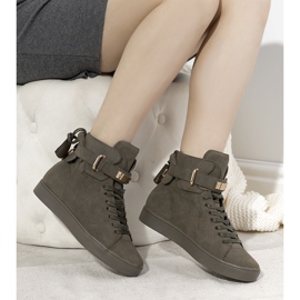 Poganske ženske zelene čizme zelena 1