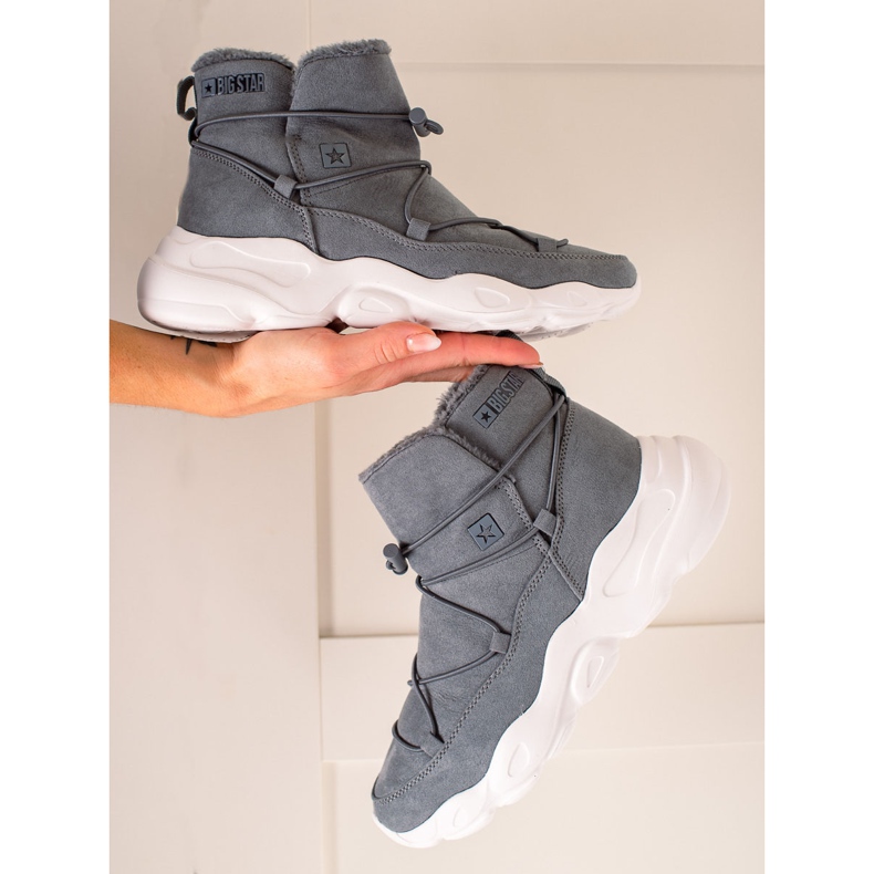 Ženske čizme za snijeg Big Star II274264 siva 1