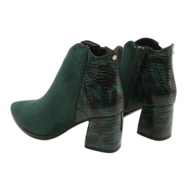 M.Daszyński Zelene antilop čizme MR2025-3 crna zelena 3