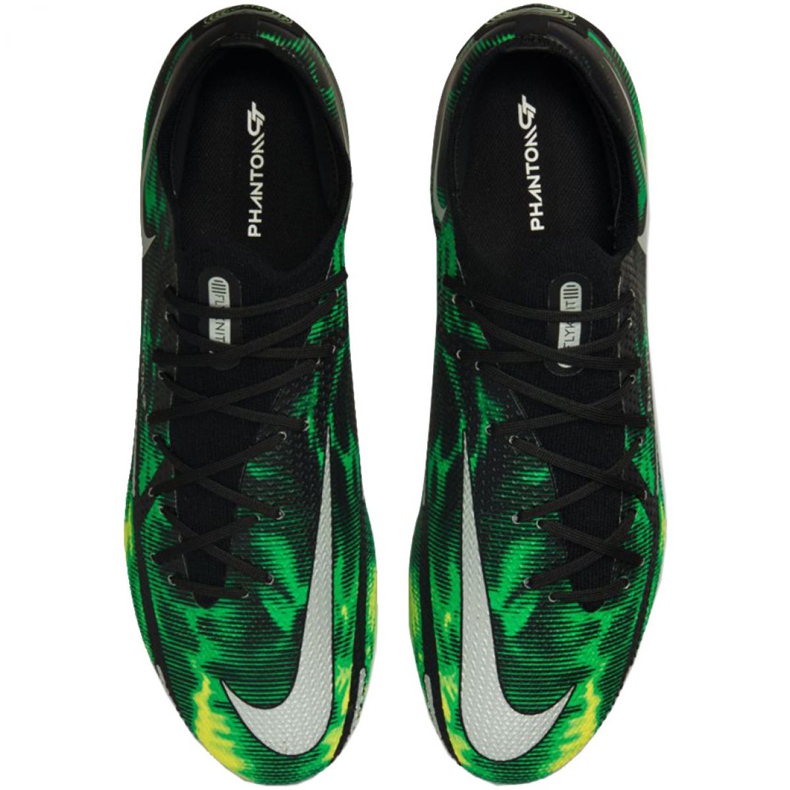 Nogometne cipele Nike Phantom GT2 Pro Fg Sw M DM0734 003 raznobojna zelena 1