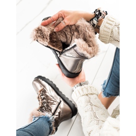 W. Potocki Tople Potocki čizme za snijeg smeđa 1