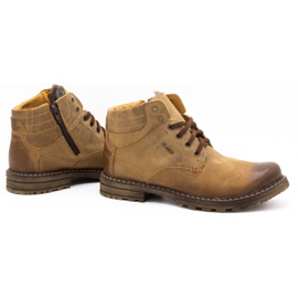 ABIS Tople muške cipele 197 smeđe smeđa 3