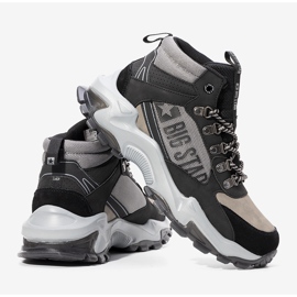 Maclovio muške crno-sive Big Star tenisice crna siva 1