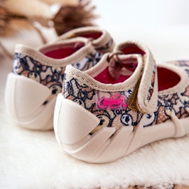 BEFADO S.A. Papuče Inblu Roe-deer 109P240 Bež smeđa 1