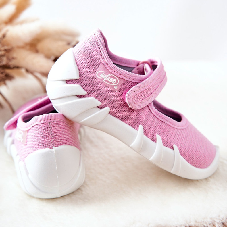 BEFADO S.A. Inblu sjajne papuče 109P223 ružičaste ružičasta 1