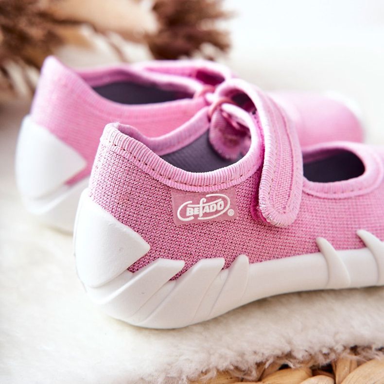 BEFADO S.A. Inblu sjajne papuče 109P223 ružičaste ružičasta 2