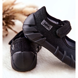 BEFADO S.A. Inblu sjajne 109P227 crne balerine papuče crna 2