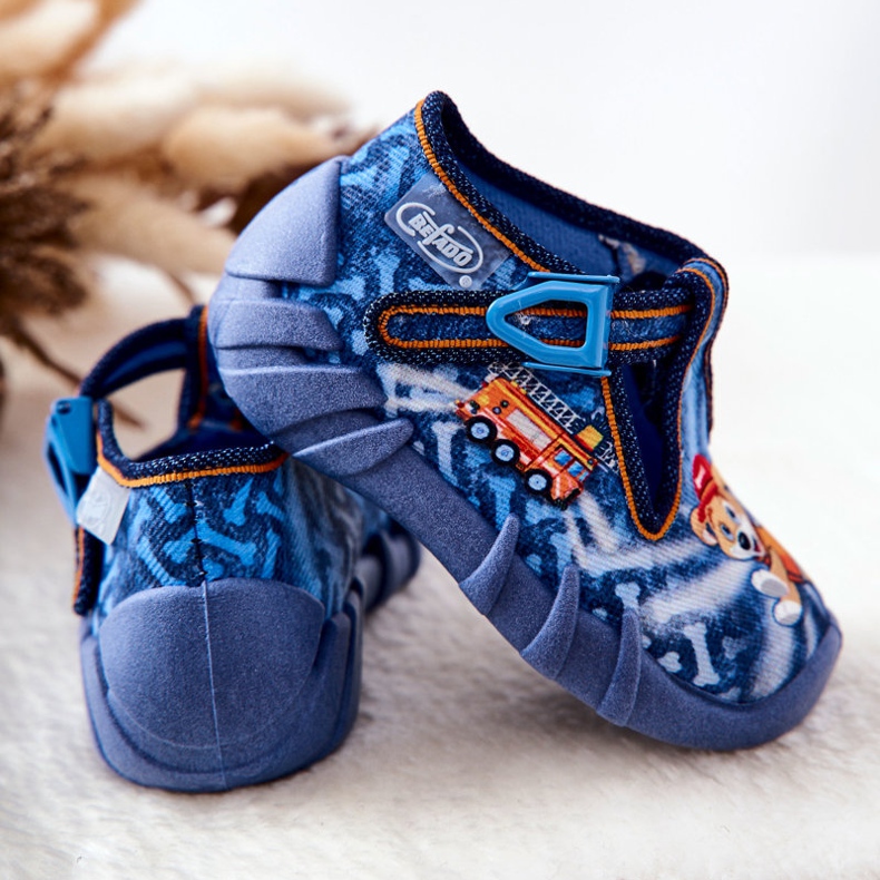 BEFADO S.A. Papuče Inblu Male I Guard 110P354 Plave plava 2