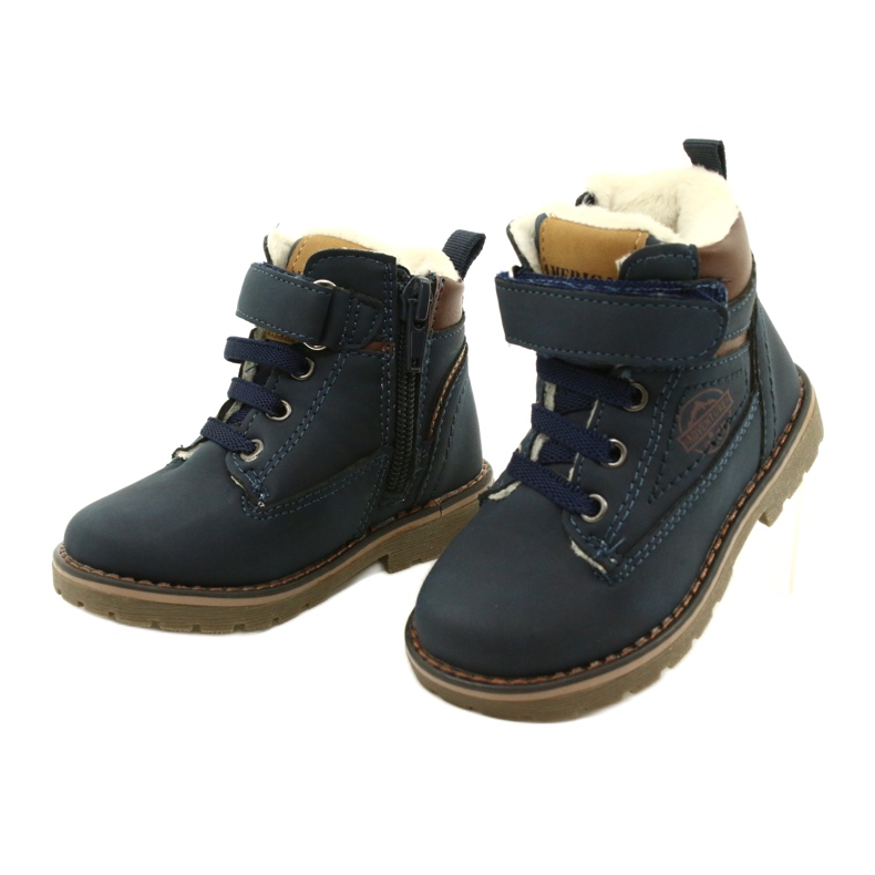 Velcro Workers American Club GC28 / 21 Granata plava 3