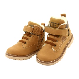 Velcro Workers American Club GC28 / 21 Camel bež žuta boja 3